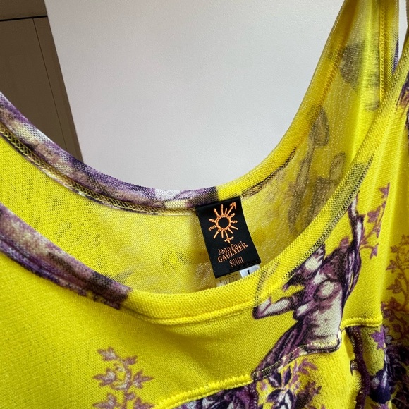 90s Jean Paul Gaultier Soleil Mesh Dress - Picture 3 of 5